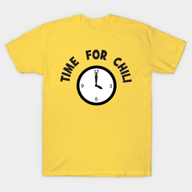 Time For Chili T-Shirt by Brightfeather